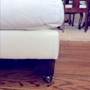 New Ottoman duck down feathers 43x31, 15 inch high